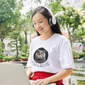 自訂製寵物肖像T-Shirt | 100% 純棉 |英短毛貓