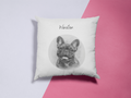 Custom Pet Pillow | Pencil Sketch Style