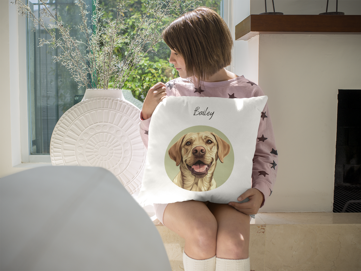 Custom Pet Pillow | Cartoon Style